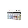 Rayher Set colori acrilici pastello, 6 colori à 60ml, 35061000