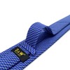 S&W SHLAX&WING Royal Blue Mens Necktie Patterned for Business Ties