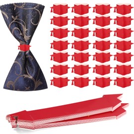 30pcs Graduation Paper Napkin Rings with Gold Foil Inspirational Word Graduation Cap Napkin Ring Holders for Graduation Party Celebration Holiday Dinner Table Decorations(Red)