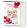 Anniversary Card For Couples - Happy Anniversary To You Both