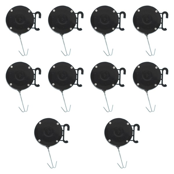 Sharplace 10x Perm Bar Wire Hanging Box Perming Bar Hook