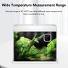 LED Aquarium Thermometer, Mini Wireless Digital Thermometers Touch Button, Energy-Saving