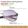 PEEPAI 2 Pack Bifocal Reading Glasses Sunglasses Spring Hinge UV