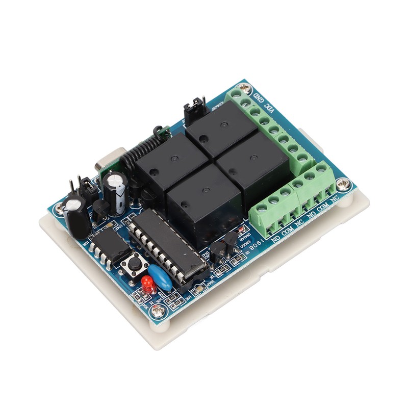433MHZ Wireless RF Remote Control 4 Channel Switch Relay Drive