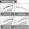 labwork Window Visors Shade Sun Rain Guards Cover Wind Vent