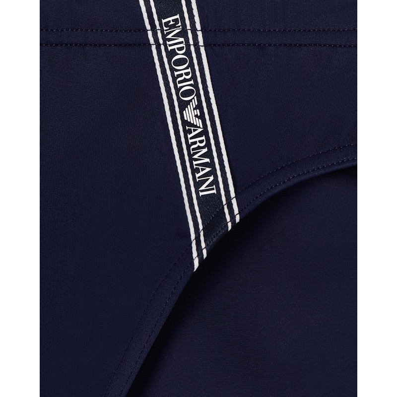 EMPORIO ARMANI Slip Uomo LOGOTAPE Blu S