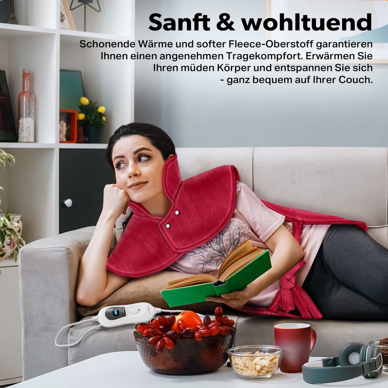 sinnlein Electric Heating Pad, 60 x 85 cm, for Back