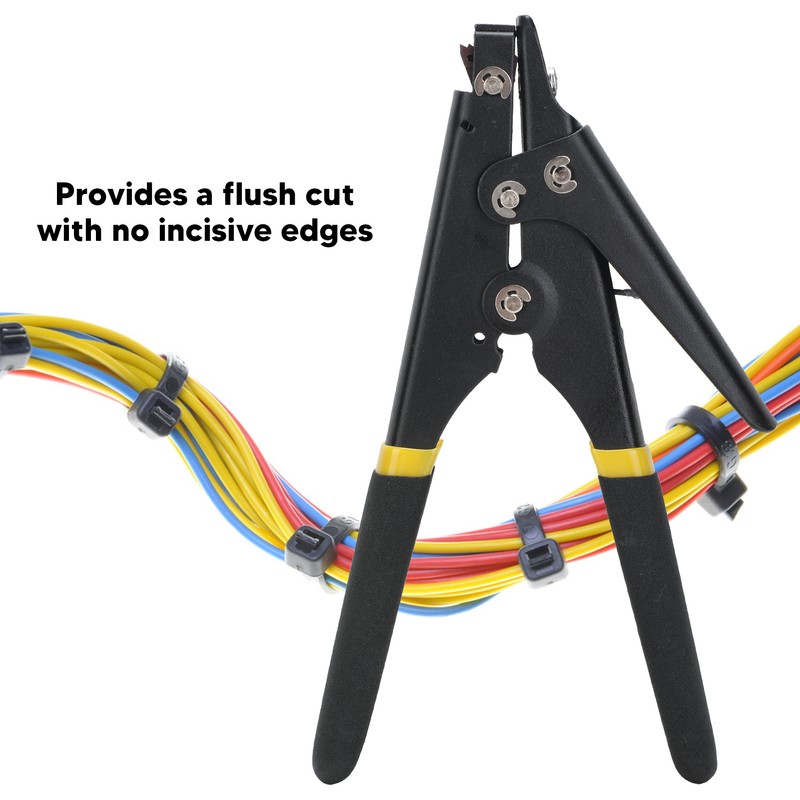 Portable Nylon Cable Tie Gun Adjustable Tension Plastic Zip Tie