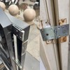 2PCS 102 * 50mm Folding Butt Hinges,Zine Plated Door Hinges,Flap