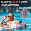 DIVEBLAST: Transparent Floating Drink Holder for Pool, Hot Tub Accessories