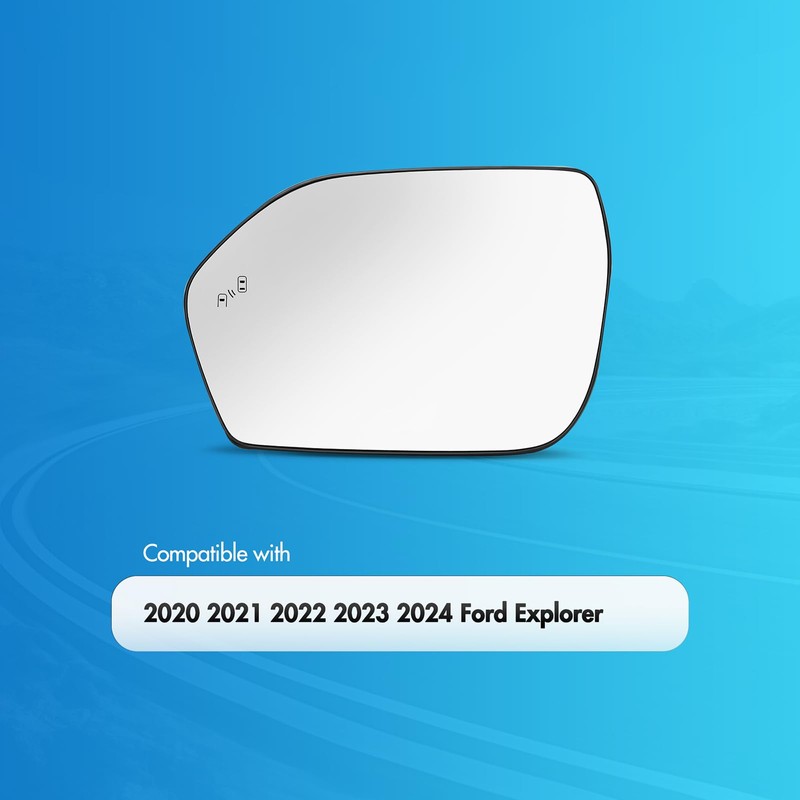 SNEMEEY Compatible with Ford Explorer Driver Side Mirror Replacement 2020