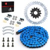 Heavy Duty O-Ring Drive Chain And Drive Sprockets Kit Compatible