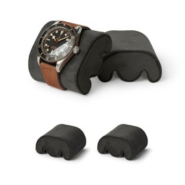 TAWBURY Fraser Watch Case Pillows - Pack of 2 Small Replacement Pillows for our Fraser Black Leather Watch Cases | 'M' Shaped Pillows Designed to fit 14.5cm - 17cm Wrists