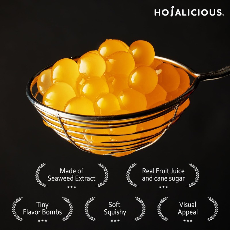 Hojalicious - PoppingBoba Variety Set (Pack of 3, 500g) (Mango,
