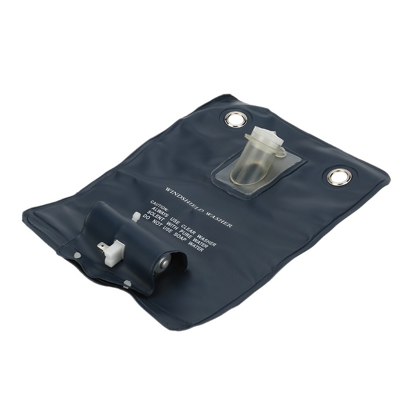 12V Universal Windshield Washer Pump Bag Kit With Jet Button