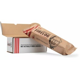 KFC FIRE LOG  11 HERBS AND SPICES ENVIROLOG KENTUCKY FRIED CHICKEN SHIPS NOW