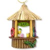 Tiki Bar Ornament - Coastal Beach Decoration for Tree