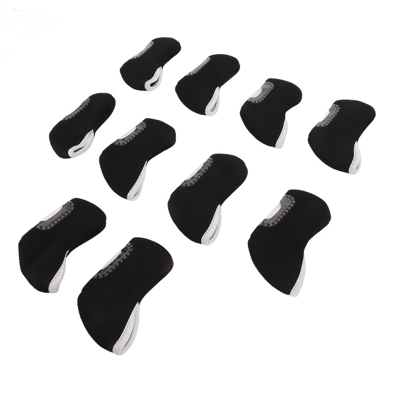 10 PCS Golf Iron Head Covers Golf Club Head Protective