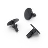 VVO Fasteners- Black Plastic Bonnet Rubber Weatherstrip Clips for Mazda