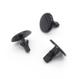 VVO Fasteners- Black Plastic Bonnet Rubber Weatherstrip Clips for Mazda MX-5, 3, CX-5, 2, (Pack of 10)