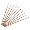 DFsucces Bamboo Ear Picks, Set of 2, 6.7 inches (17