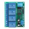 Relay Module DIP 4 Channel Control Board Switch Controller DC