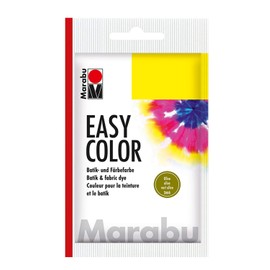 Marabu Easy Colour Crimson Red, Batik and Hand Dye for Cotton, Linen, Silk and Blend, Hand Washable at 30°C, Very Good Light Fastness, Not Boil-Proof, 25 g, olive