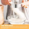 Fine Mesh Flour Sieve Stainless Steel Round Sifter 60 Mesh
