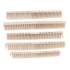 10Pcs Professional Hairdressing Comb Barber Hair Styling Cutting Comb with