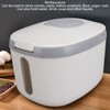 Rice Container Airtight Rice Container with Transparent Window for Grains