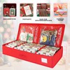 Wrapping Paper Storage - 80.5x34x14cm Wrapping Paper Organizer for Gift