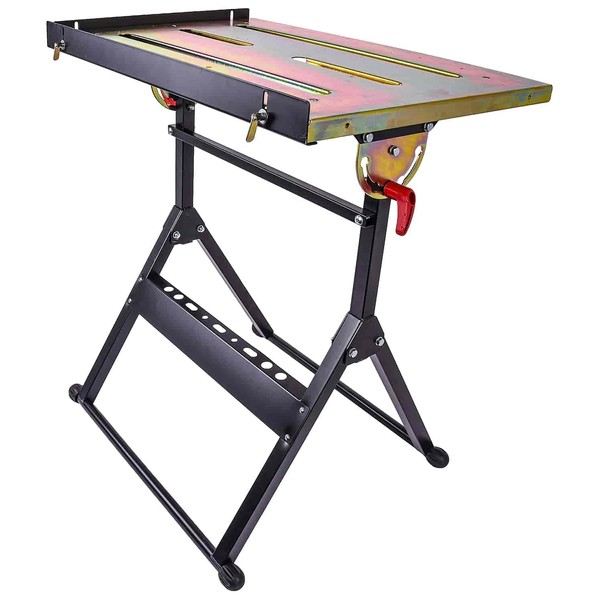 JEGS Adjustable Welding Table | Five Adjustable Positions | 350