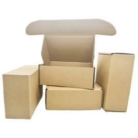 15x11x3 Inches Shipping Boxes Set of 20 Mailers Kraft Corrugated Mailing Box for Packaging Supplies Packing Book Gifts Craft Clothing