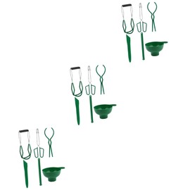 Gatuida 3sets Magnetic Lid Lifter Essential Canning Jar Lifting Tools for Home Use Scald Design Convenient Kitchen Supplies for Safe Canning and Lifting Jars 6pcs*3