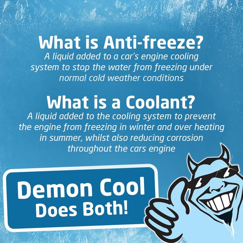 CarPlan Demon Cool 34 fl Oz (1L) - Anti-Freeze &