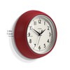 JONES CLOCKS® Ketchup Wall Clock Retro Design Perfect for Kitchen