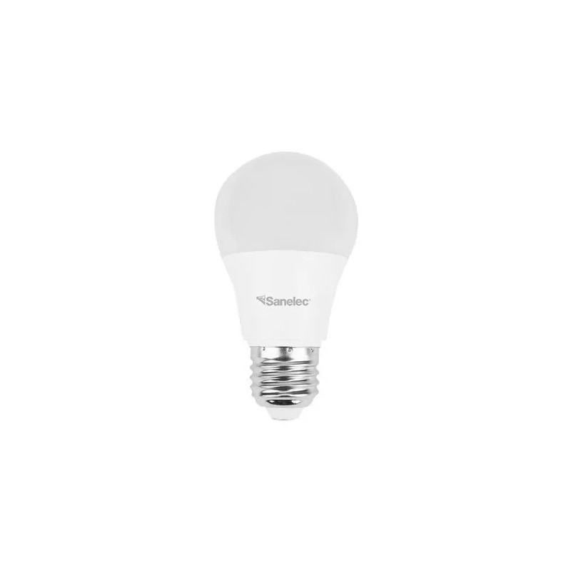 Sanelec Foco Led Tipo A19 Luz Fría 9w Sanelec Paquete