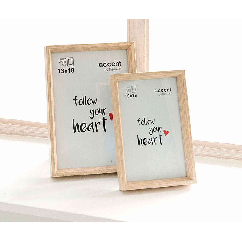 accent by nielsen Summit Oak Wooden Picture Frame 4x6 Photo