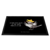 Mr. & Mrs. Panda 40 x 60 cm Doormat Raven