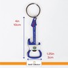 SandT Collection El Salvador Guitar Keychain Bottle Opener - Multi-Functional