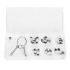 Dental Matrices with Springclip Sectional Contoured Matrices Dentist Tools Supplies(AYT503