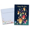 Tree-Free Greetings New Year Card with Matching Envelope, Eco Friendly,