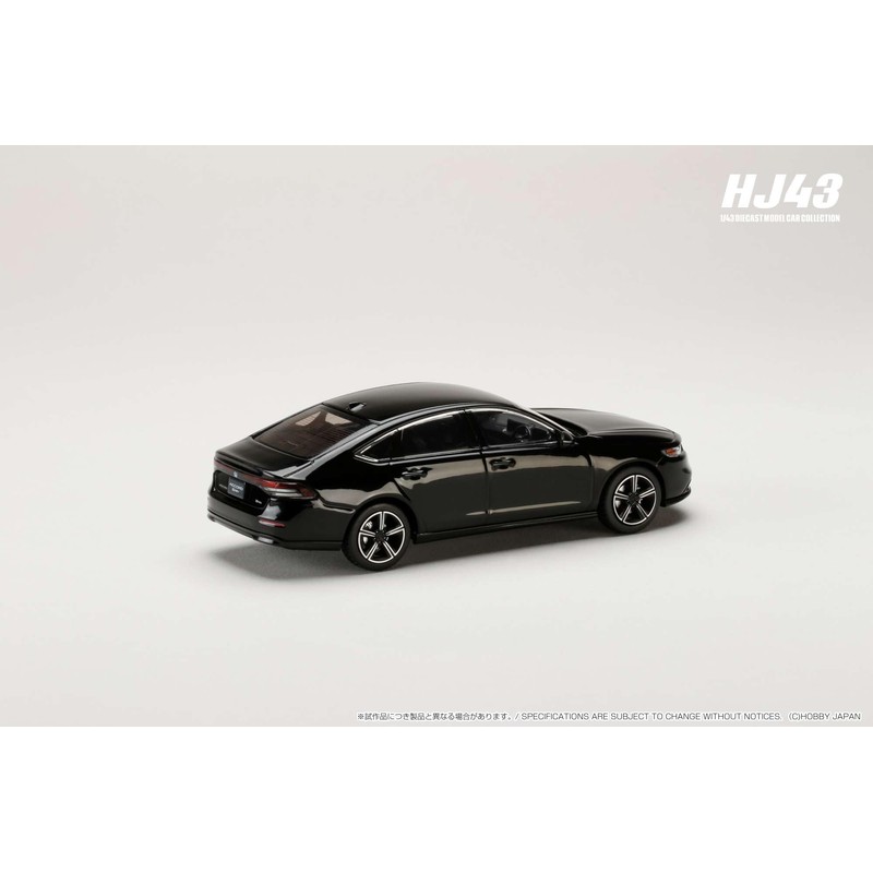 HJ43 1/43 Honda Accord Crystal Black Pearl Finished Product
