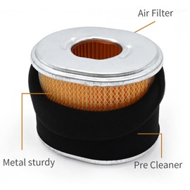 Newnessai 17210-ZE1-820 Air Filter Replacement for Honda GX100 GX110 GX120 GX140 GX160 GX200 5.5HP 6.5HP Lawnmower Engine Generator, Replaces 17210-ZE1-505 17210ZE1822 111-4274 AFZE18