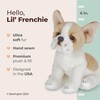 Bearington Lil' Frenchie The French Bulldog Stuffed Animal, 6 Inch