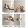 feelP0P0 Broom Holder Wall Mount Mop and Command Broom Hanger