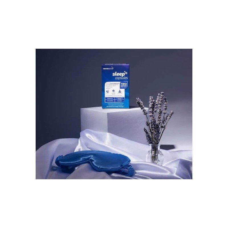 Revive Active Sleep Capsules - Daily Supplement with Magnesium, Montmorency
