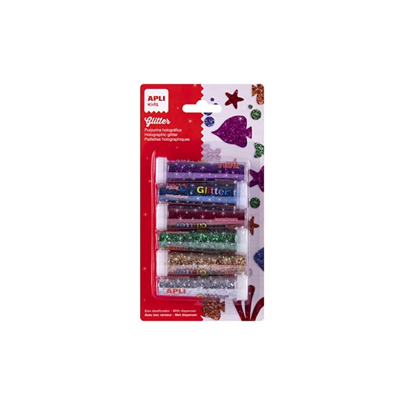 APLI Kids 18974 - Holographic Glitter Powder Ideal for Fancy