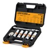 ELEAD 8-Piece 3/8" Drive Spark Plug Socket Set with Universal