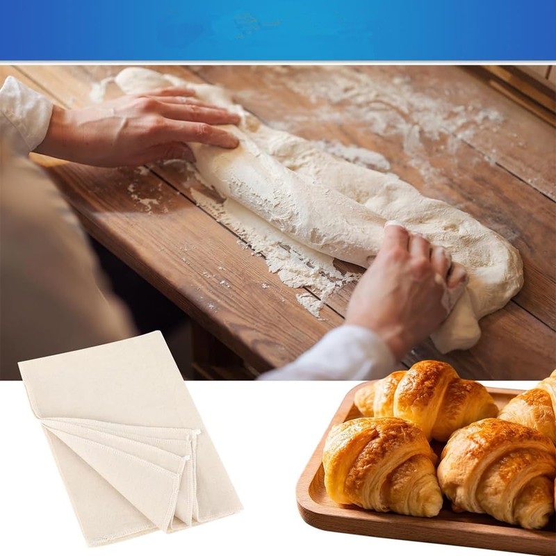 LIKENNY Bread Mat, Bread Knead, Baking Mat, Cooking Mat, Set